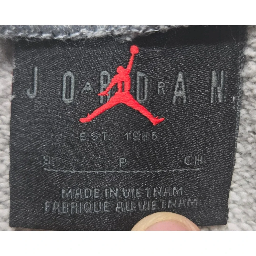 Jordan All Over Print Graphic Gray Sweatpants Mens Size S Michael Jordan Joggers